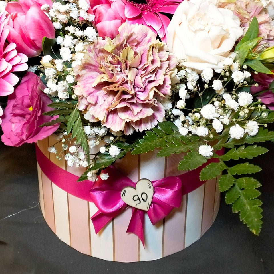 Box Flower fiorita